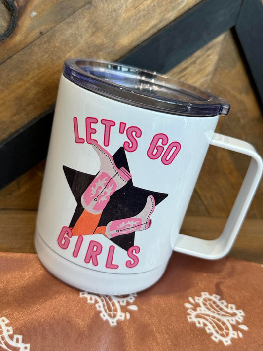 Let's Go Girls Travel Mug