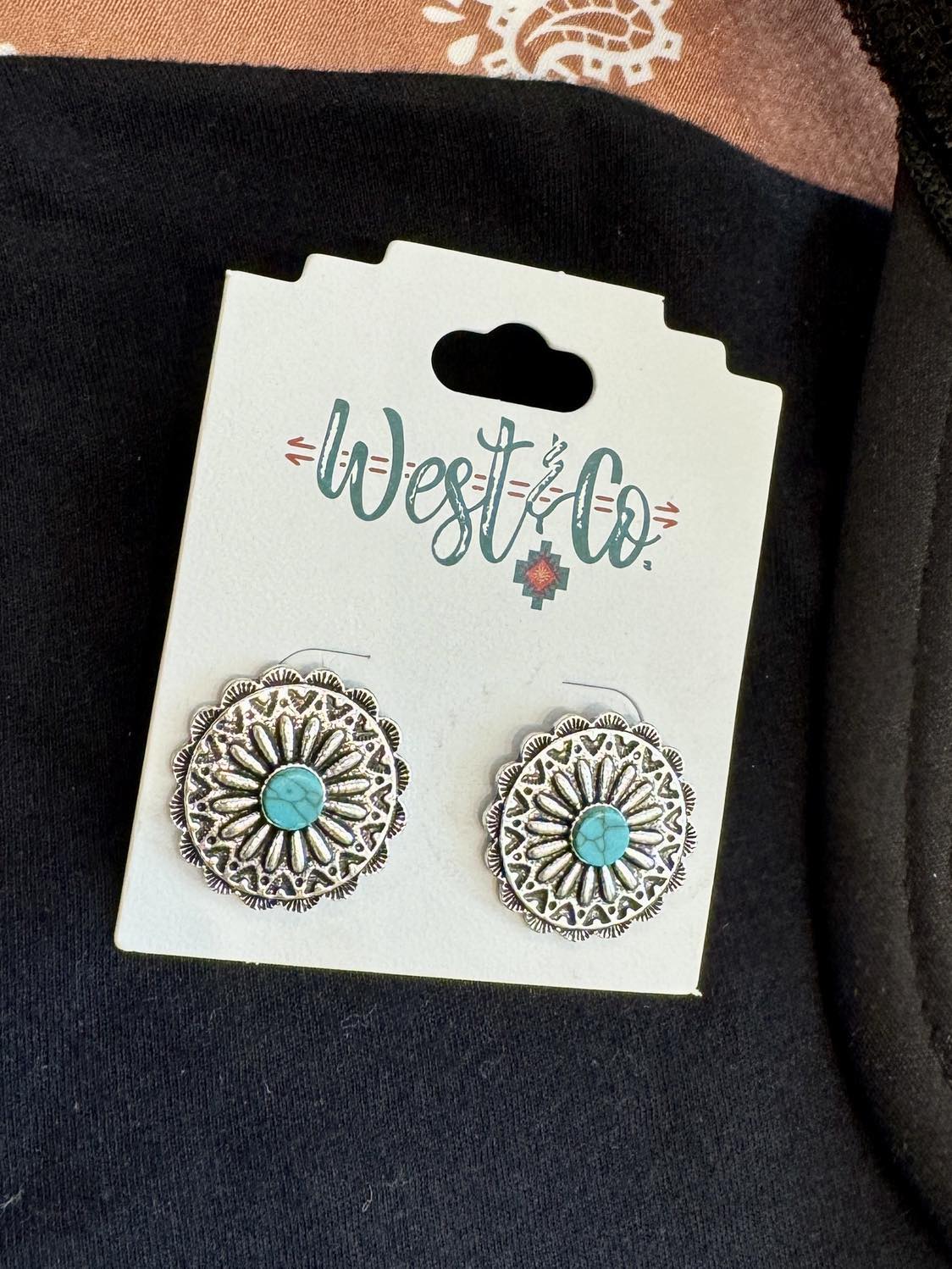 The Kallie Concho Stud Earrings