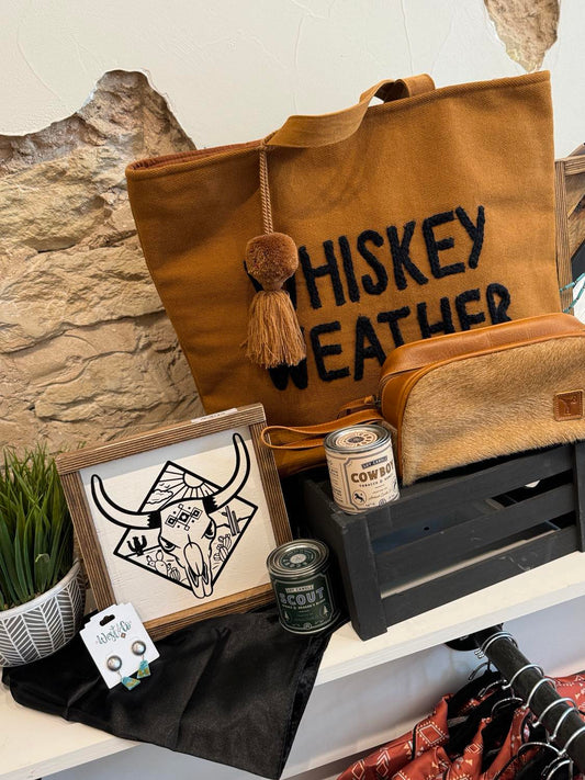 Whiskey Weather Tote