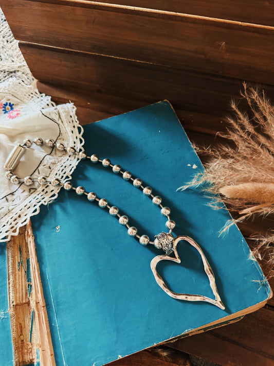 Twist Of Heart Necklace