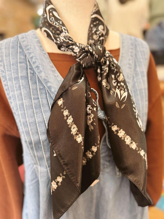 Midnight Classic Paisley Bandana