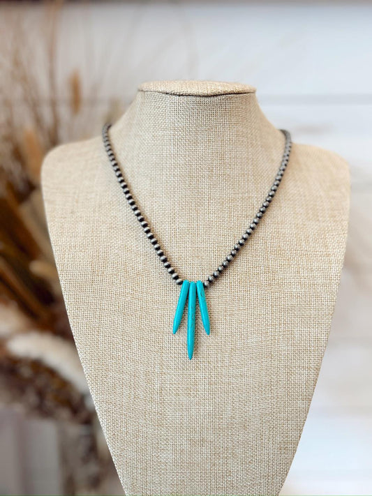 The Sadler Turquoise Necklace