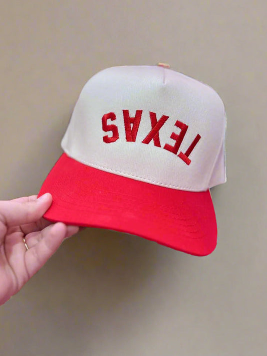 Texas Upside Down Trucker Hat