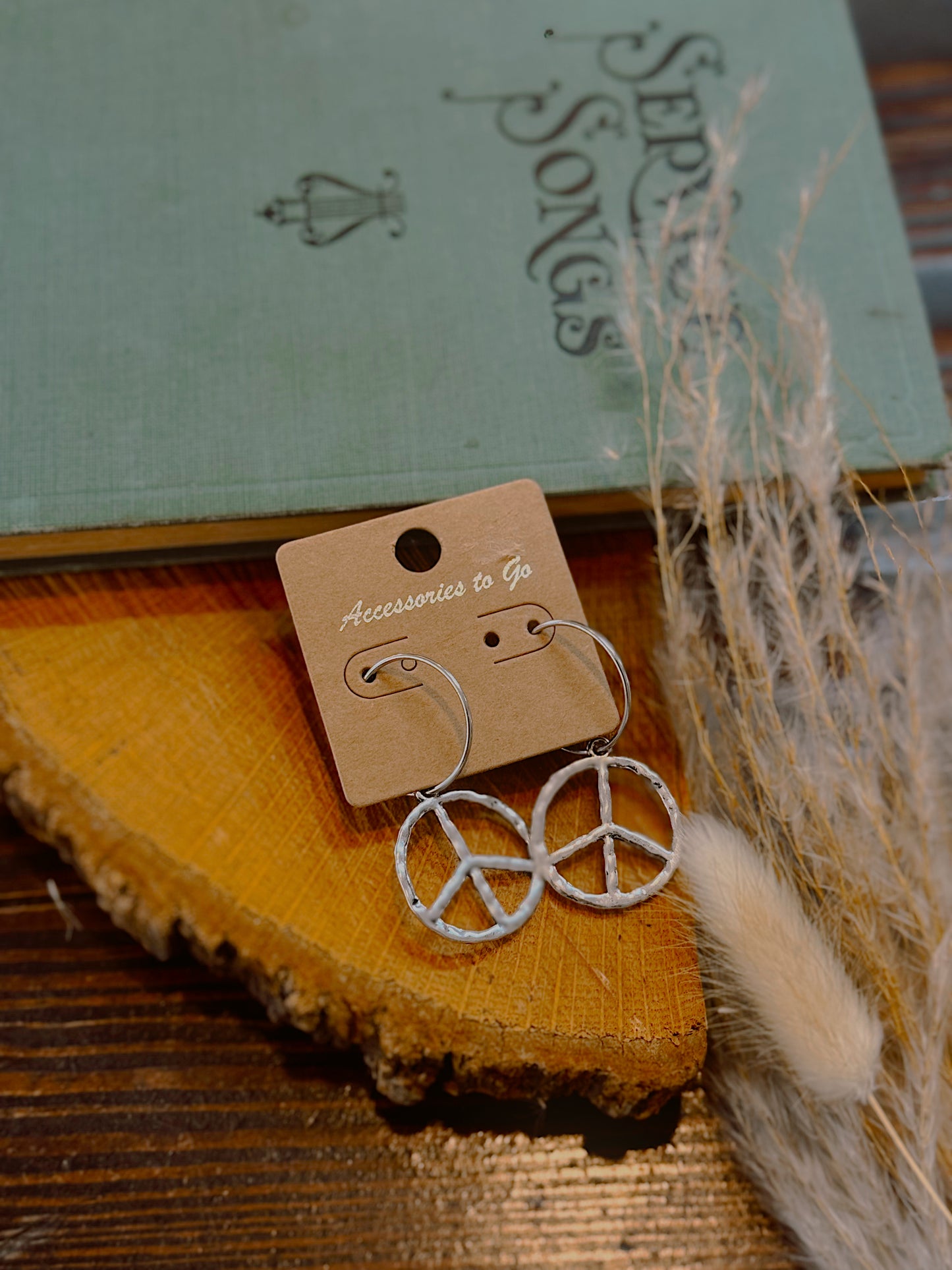 Peace Love & Happiness Earrings