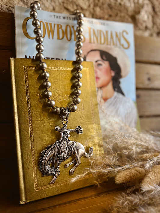 The Rocking Bronco Necklace