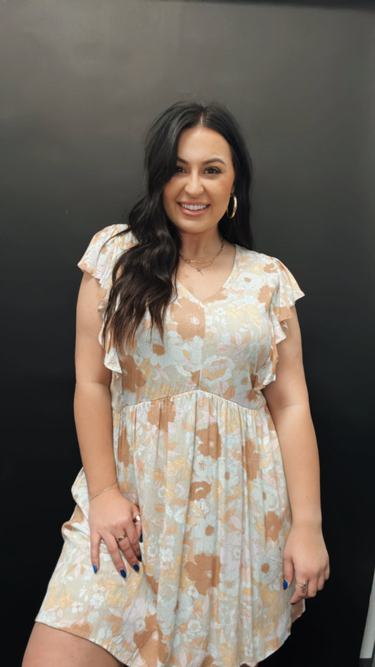 The Lily Floral Dress