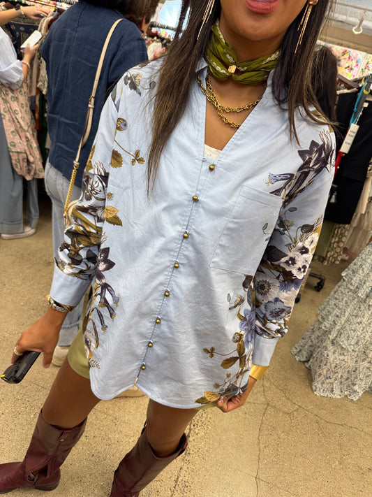 The Chambray Lux Top