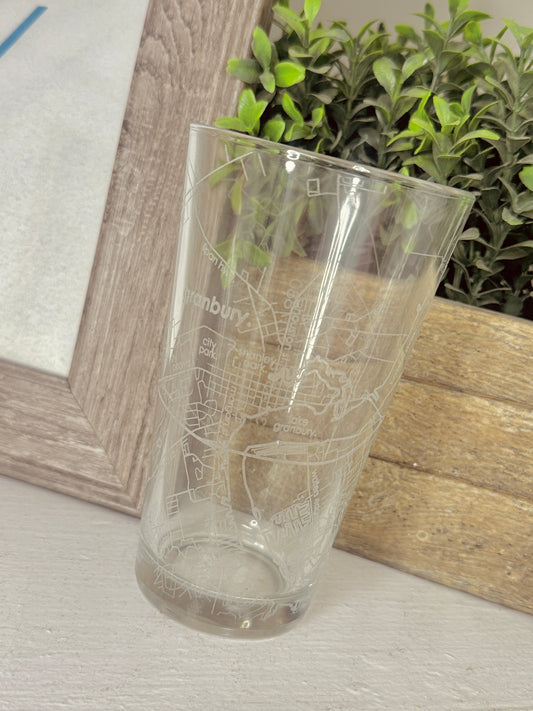 Granbury Pint Glass