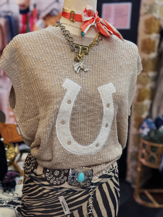 Lucky Spur Sweater Vest