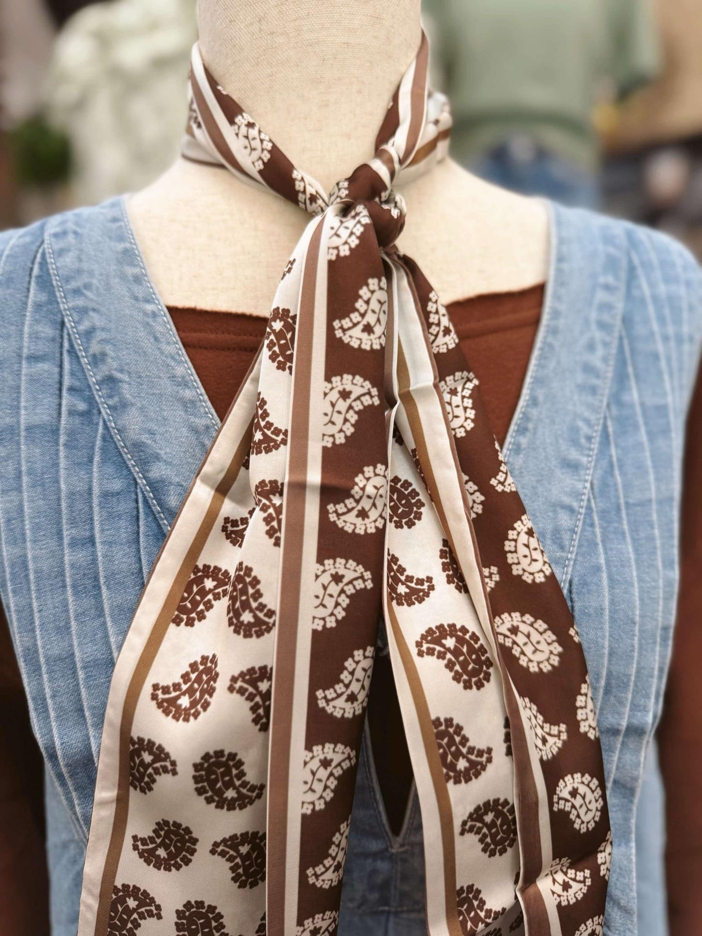 Rustic Paisley Bandana