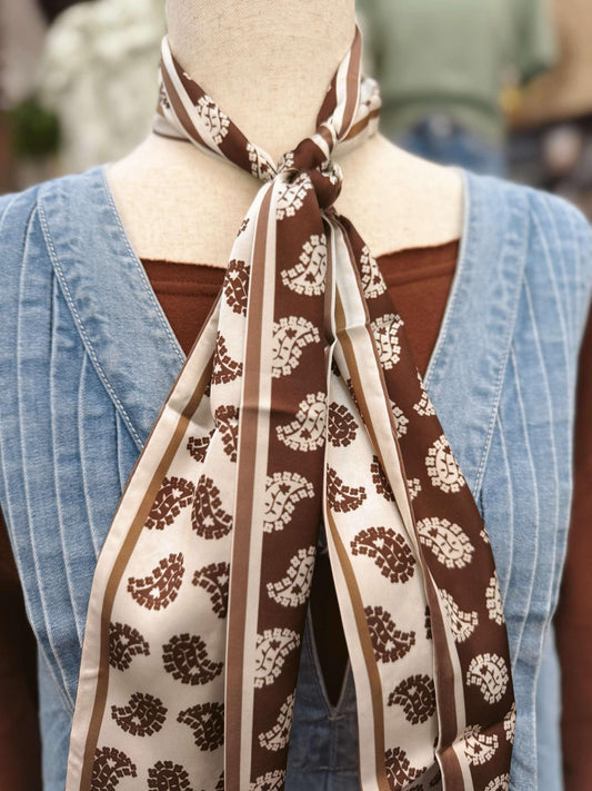 Rustic Paisley Bandana