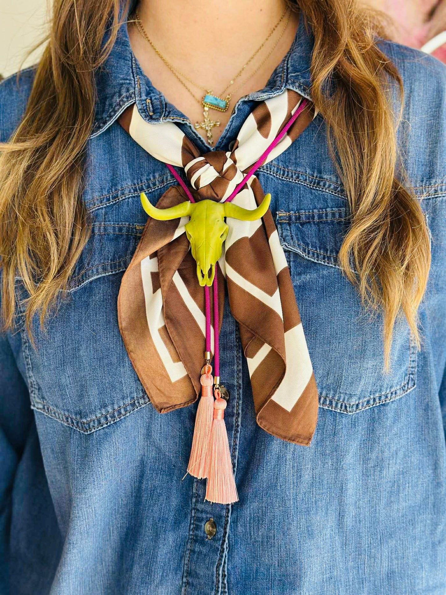 The Longhorn Tassel Bolo