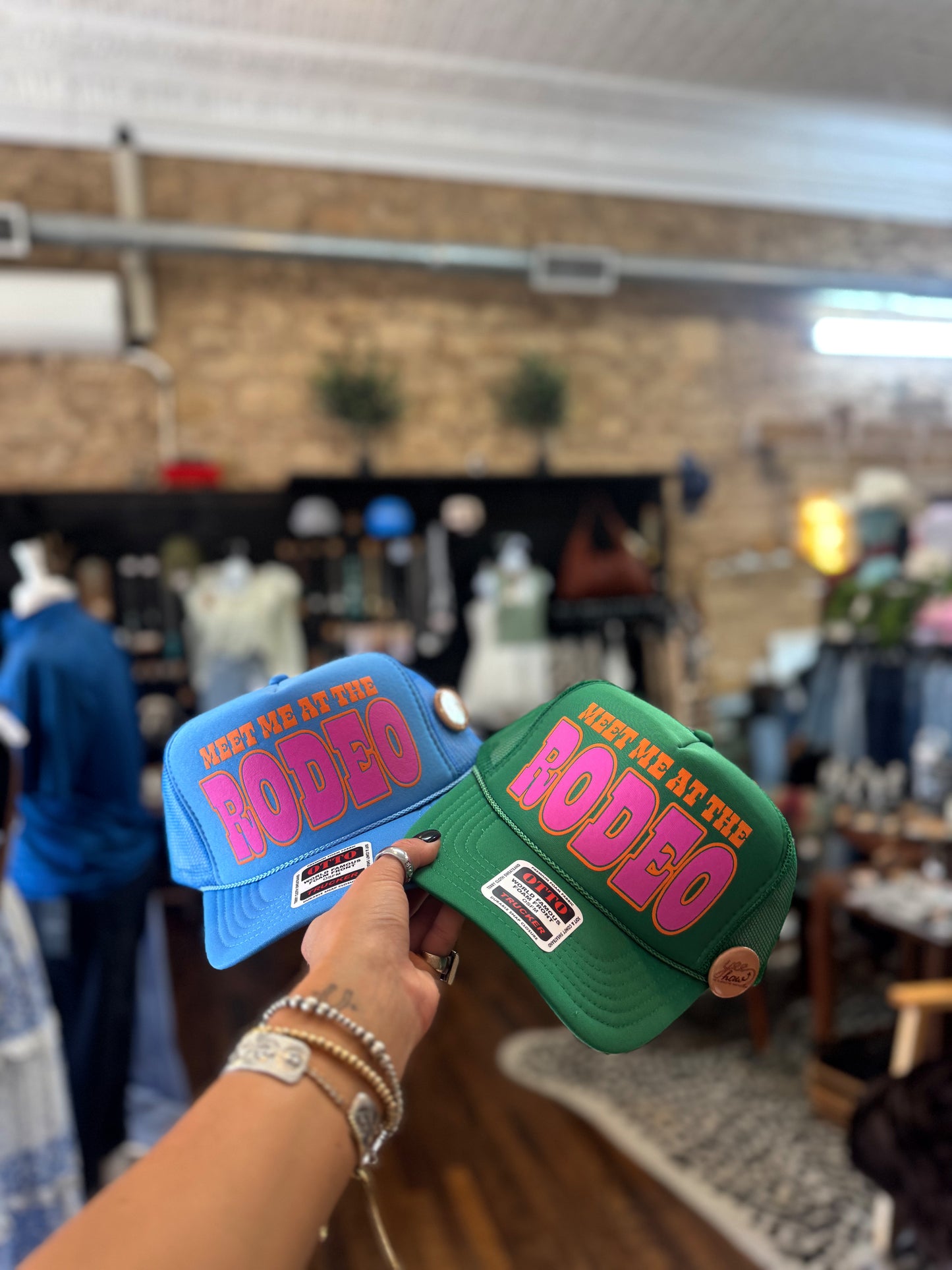 Meet Me At The Rodeo Trucker Hat