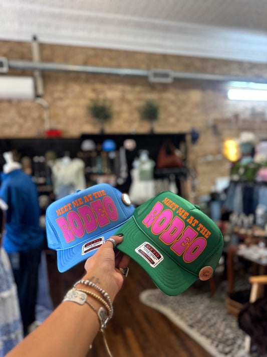 Meet Me At The Rodeo Trucker Hat