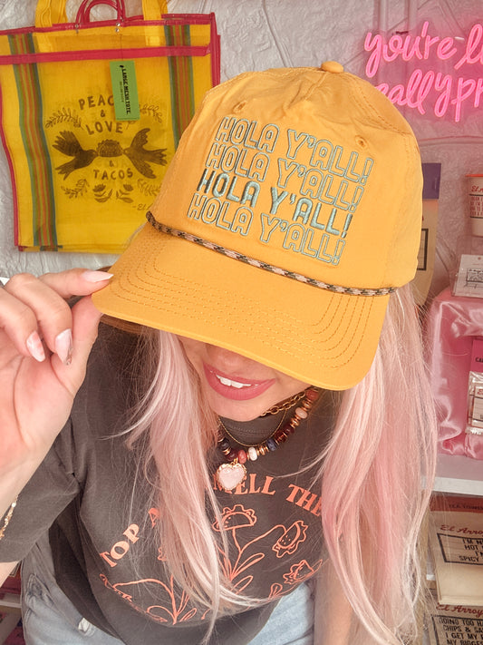 Hola Y'all Rope Hat