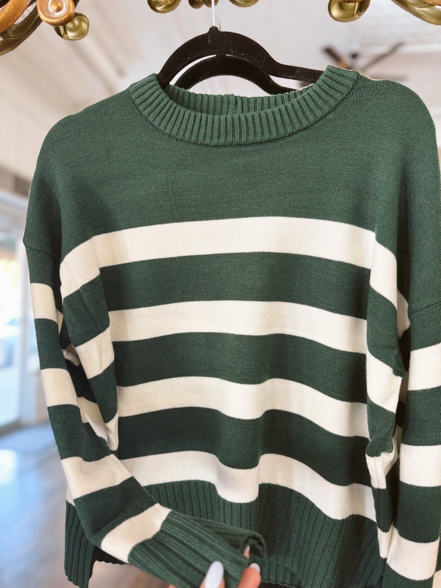 The Bold Stripe Sweater