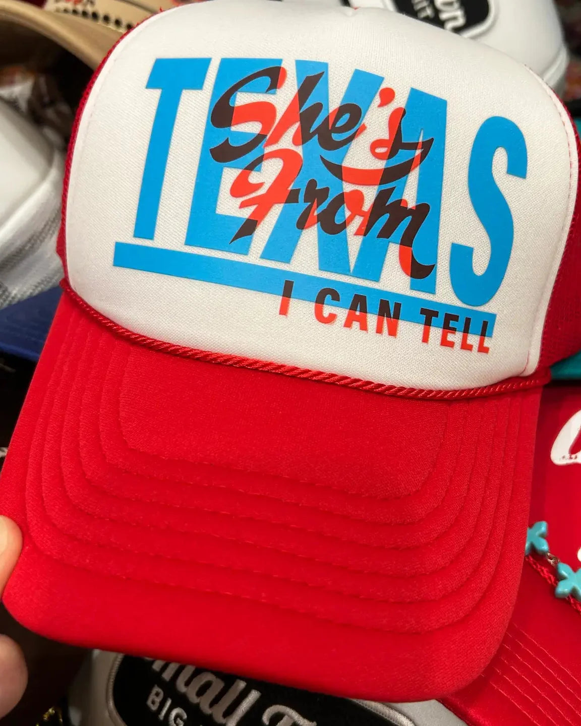 She's From Texas Trucker Hat