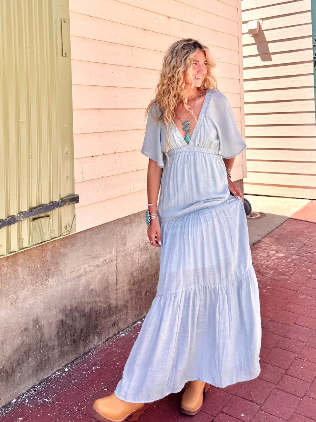 Flutter & Flow Maxi Dress
