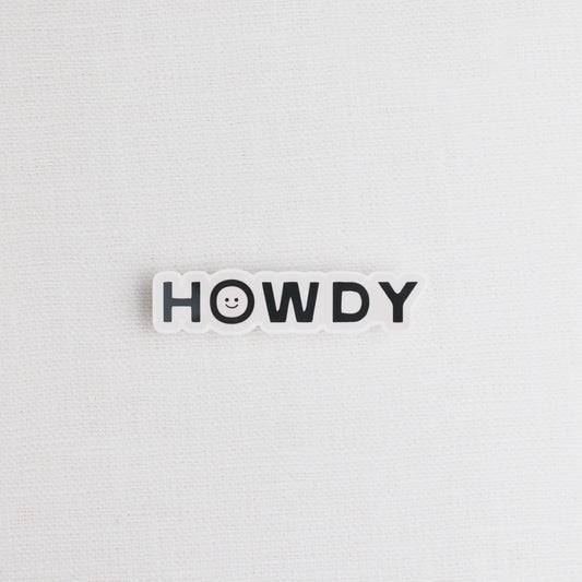 Happy Little Howdy Sticker