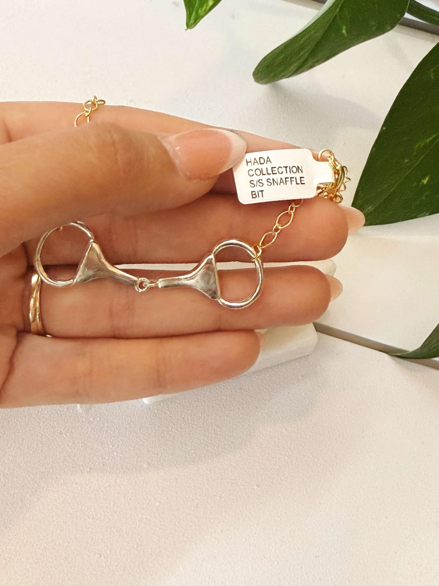 Authentic Equestrian Luxe Snaffle Necklace #317