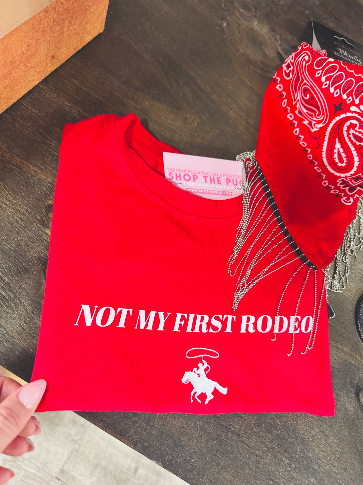 Not My First Rodeo Baby Tee