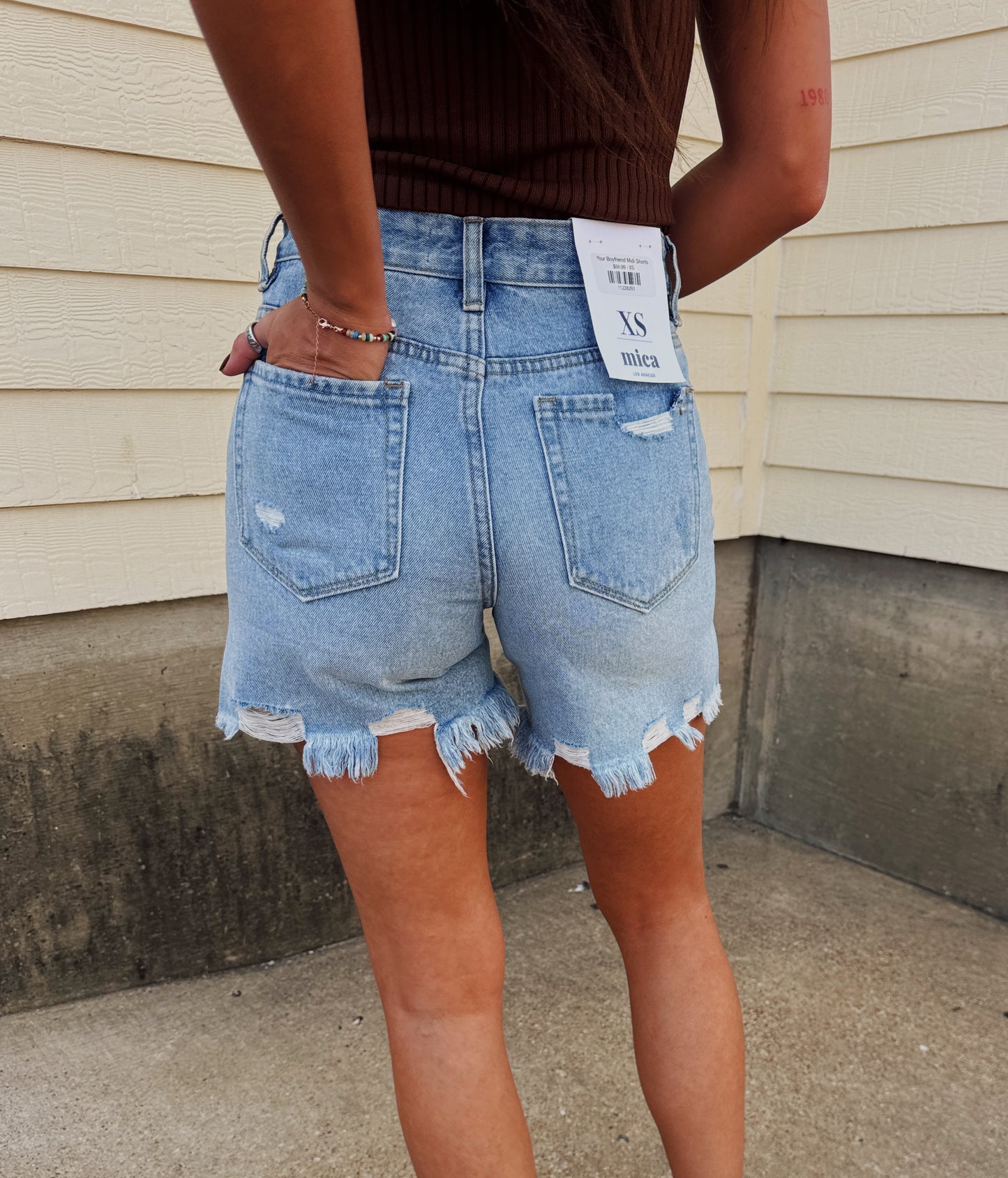 Your Boyfriend Midi Shorts