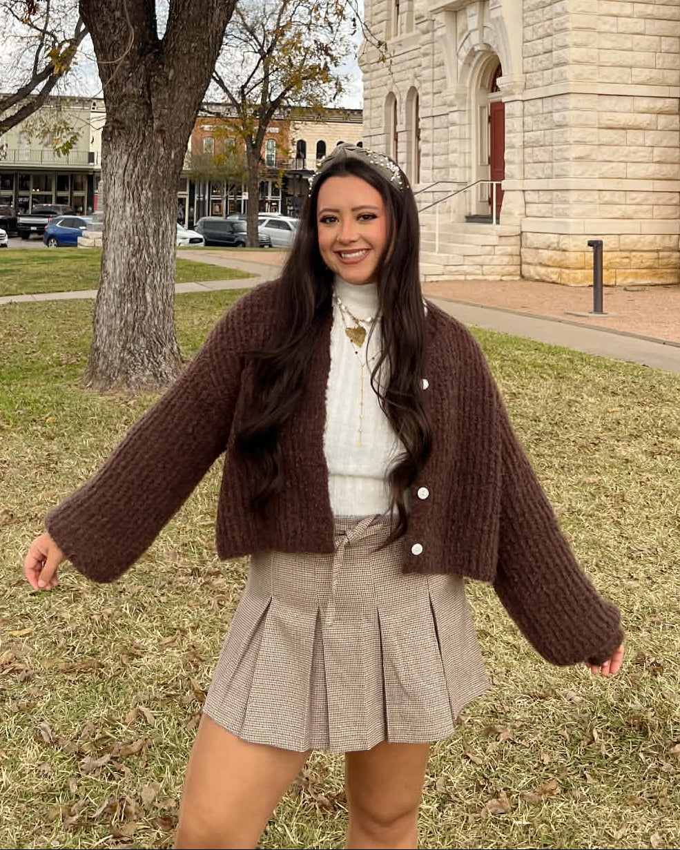 The Buttoned Bliss Sweater