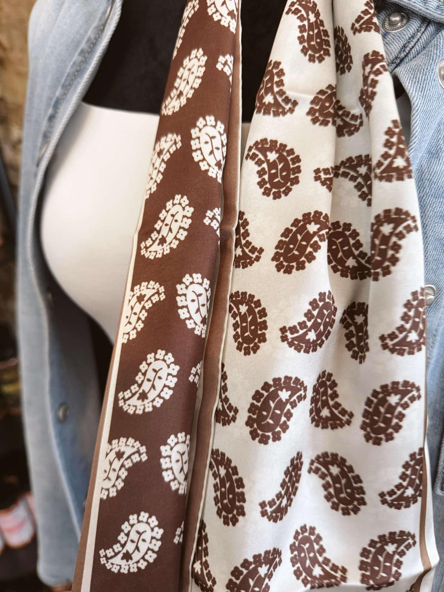 The Cocoa Drift Scarf