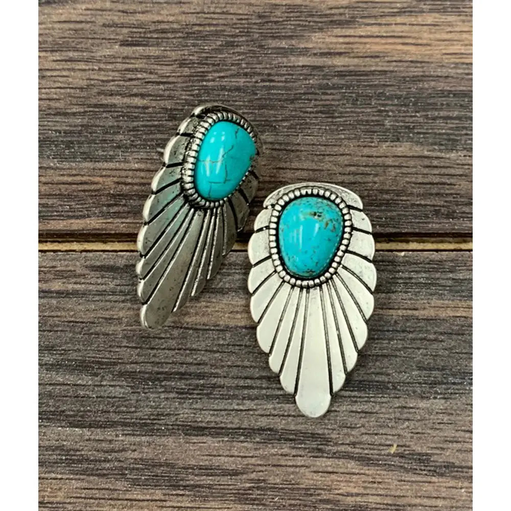 Wild West Turquoise Earrings