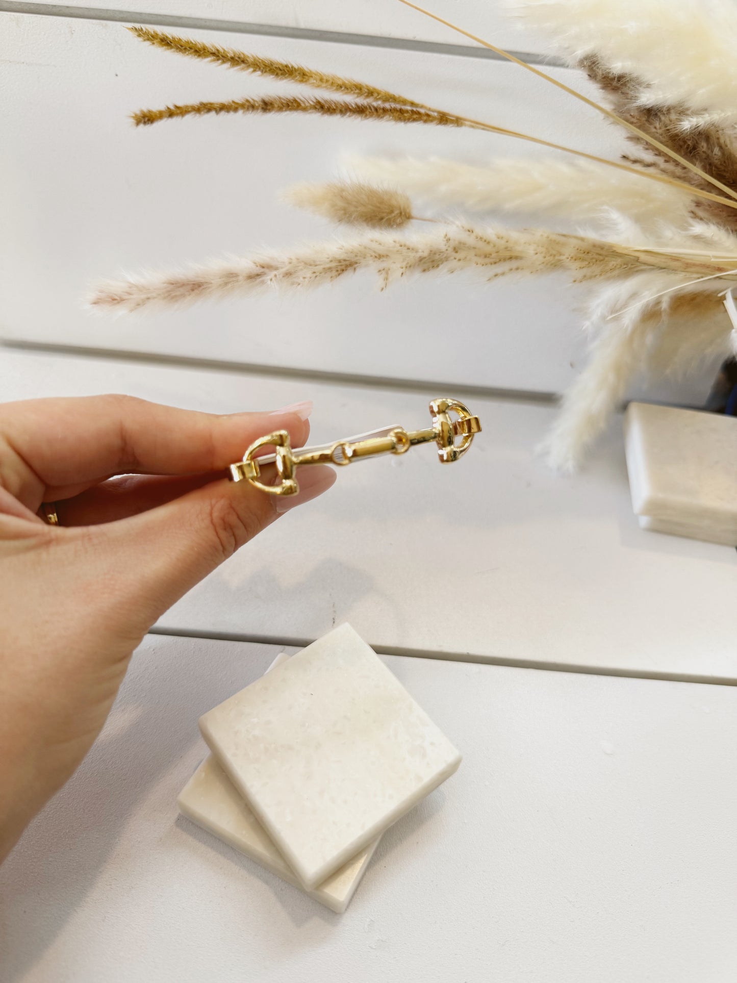 Golden Gallop Cuff Bracelet