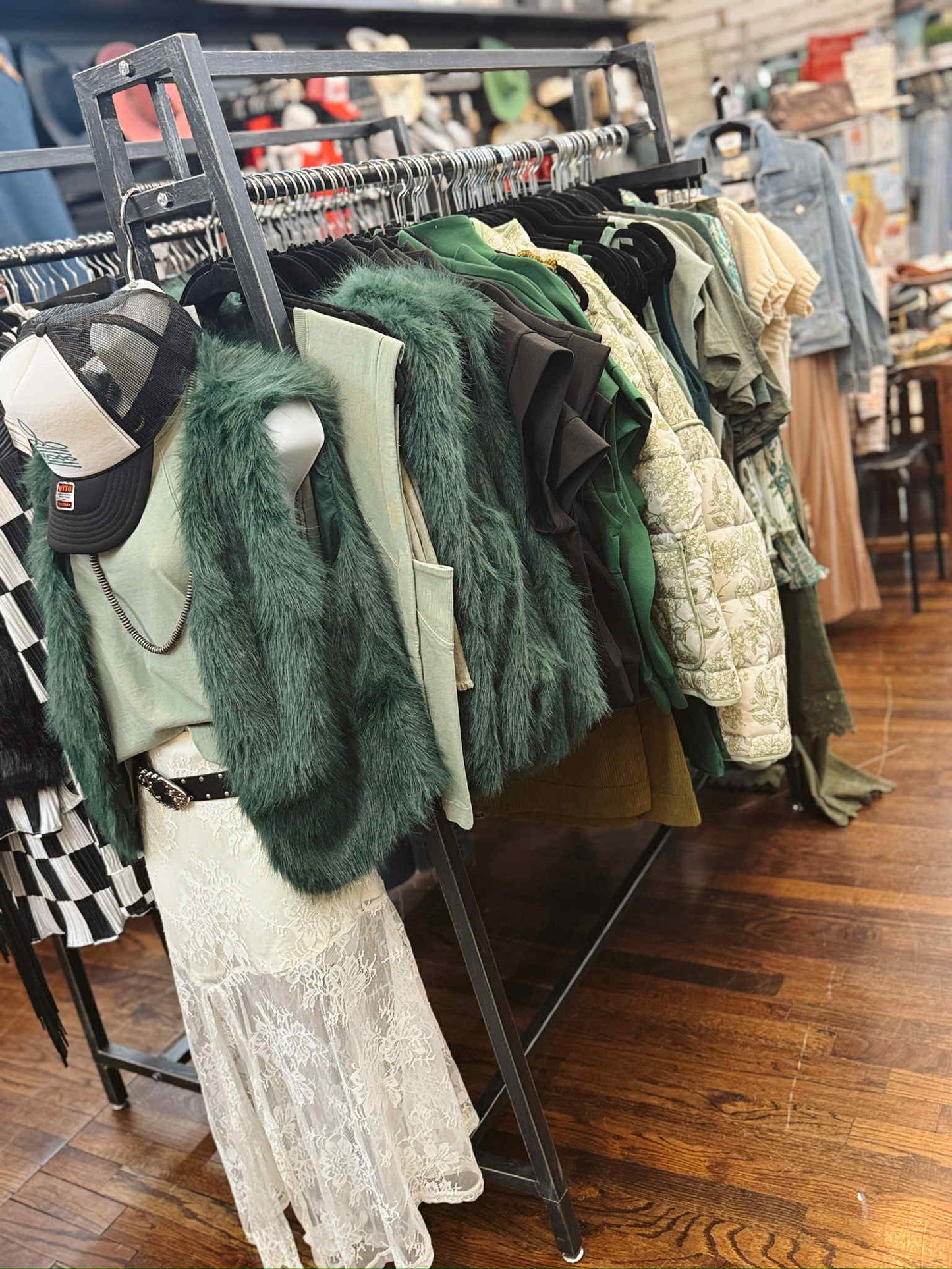 The Faux Fabuluxe Vest