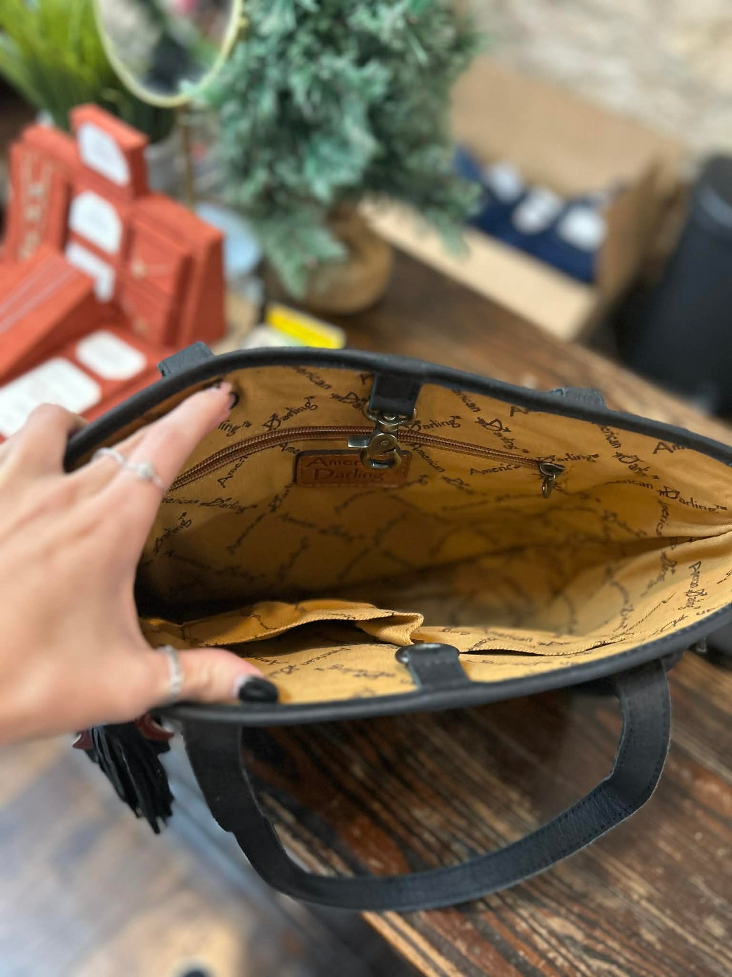 The Rachel Genuine Leather Purse