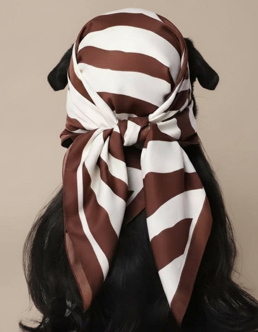 Zebra Print Bandana