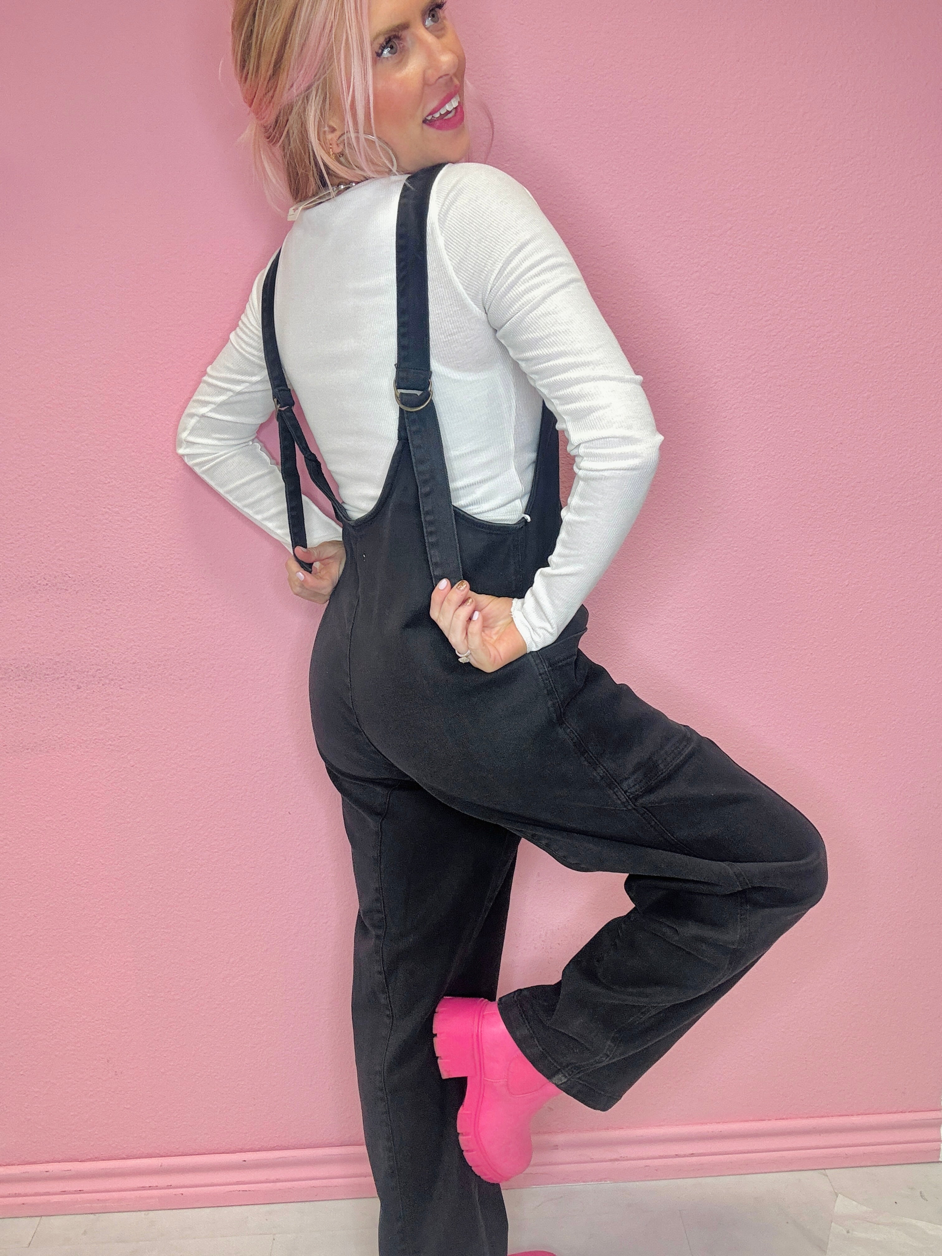 オールインワン・サロペット Evie Off The Shoulder Jumpsuit superdown Evie Jumpsuit in Black | REVOLVE
