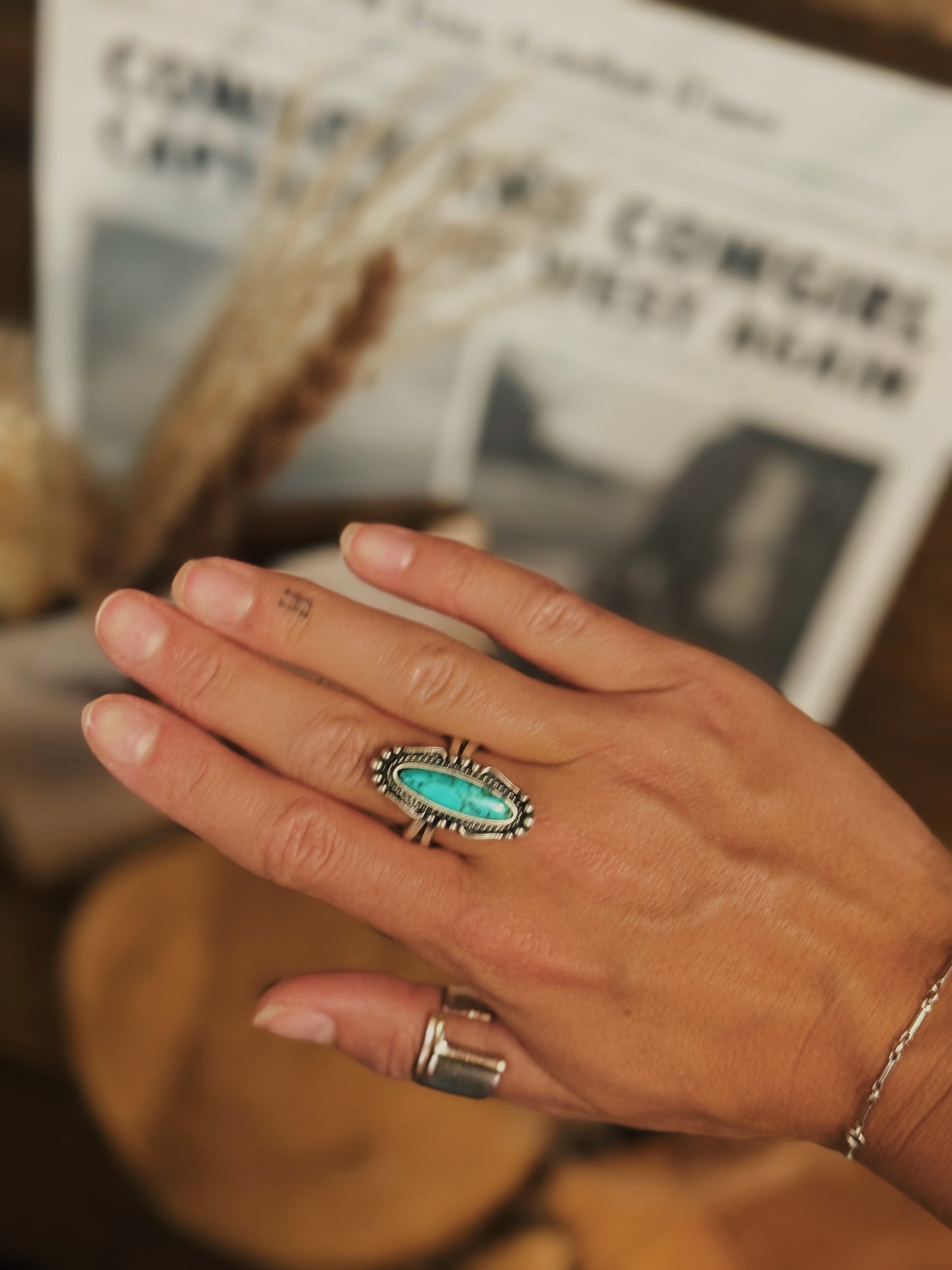 Desert Moments Turquoise Ring