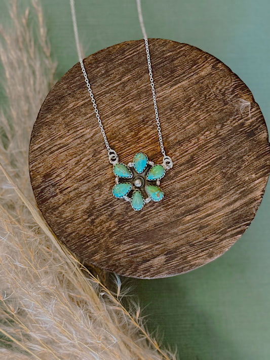 The Wylie Flower Necklace