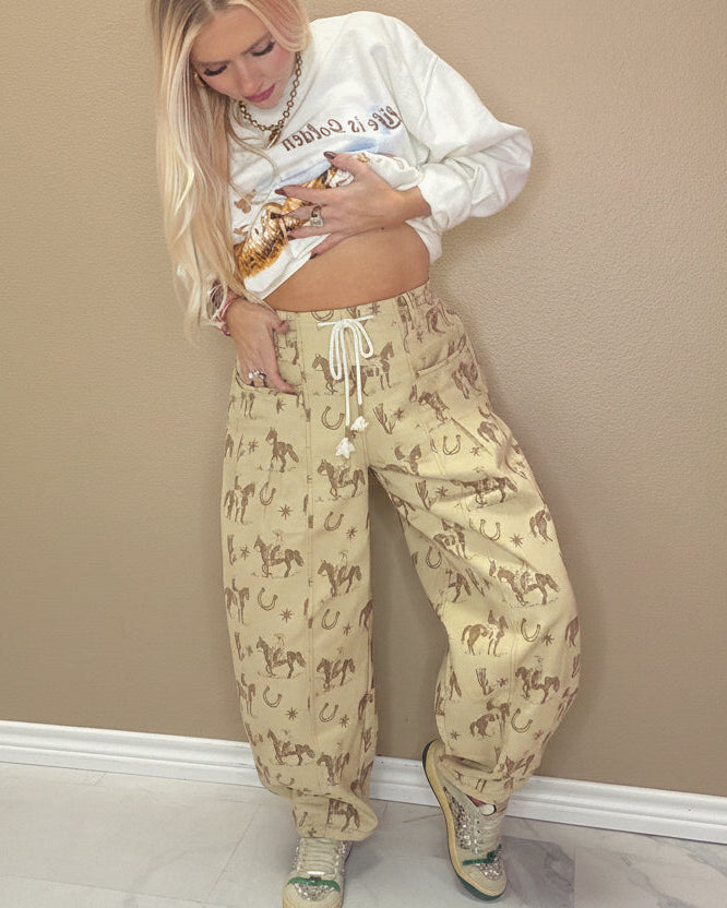 The Rodeo Ready Barrel Pants