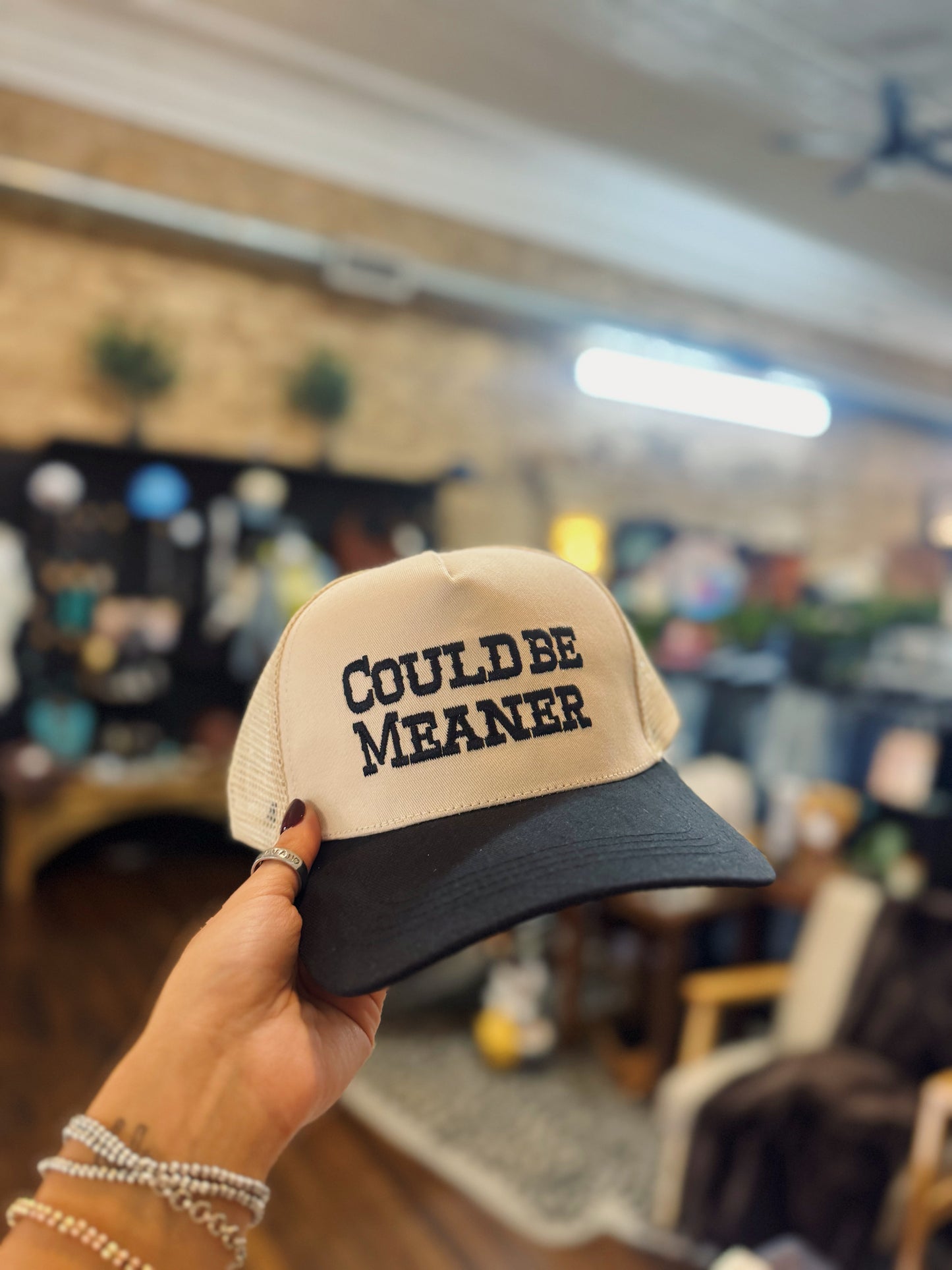 Could Be Meaner Trucker Hat