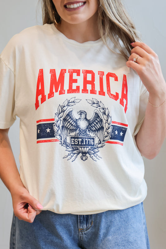 American Mineral Ivory Graphic Tee