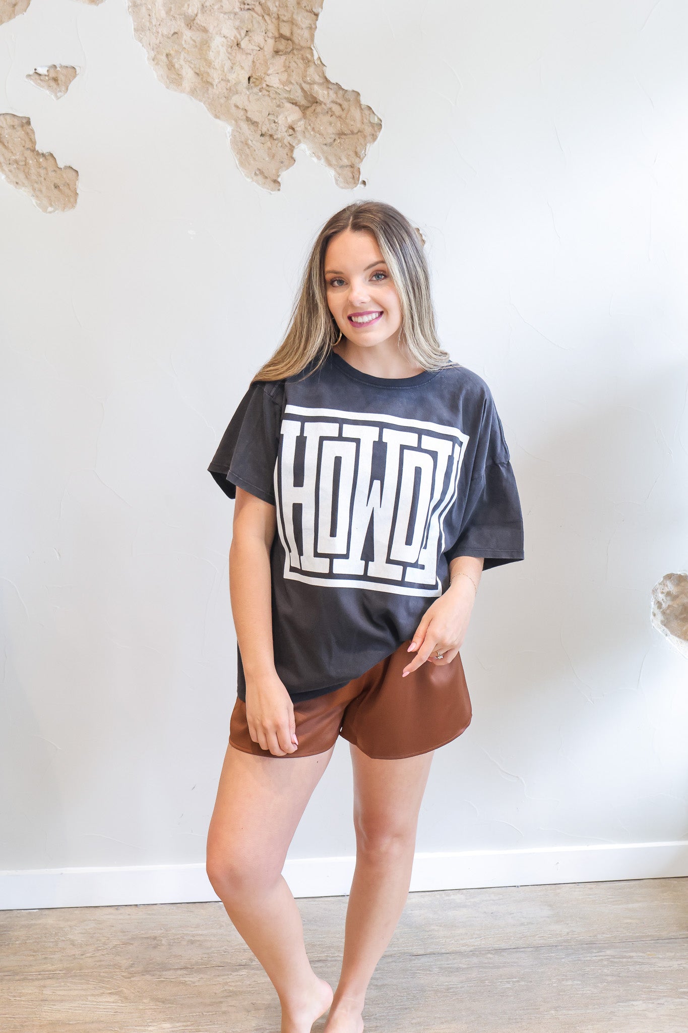 The Howdy Oversized Graphic Tee