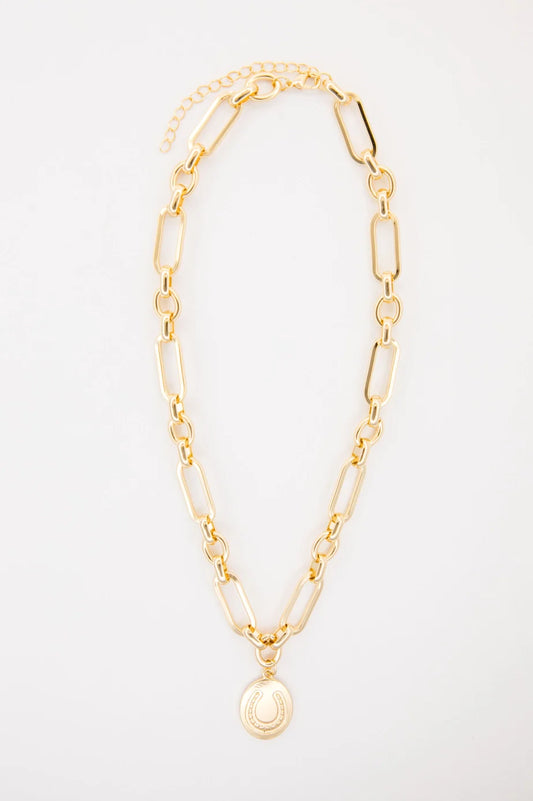 The Molly Horseshoe Necklace