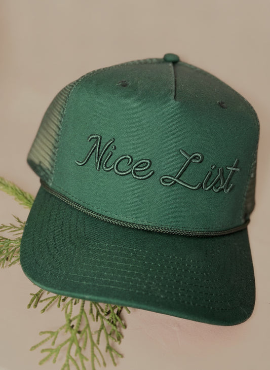 Nice List Trucker Hat