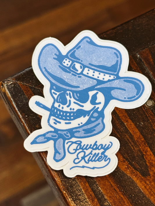 Cowboy Killer Sticker Decal