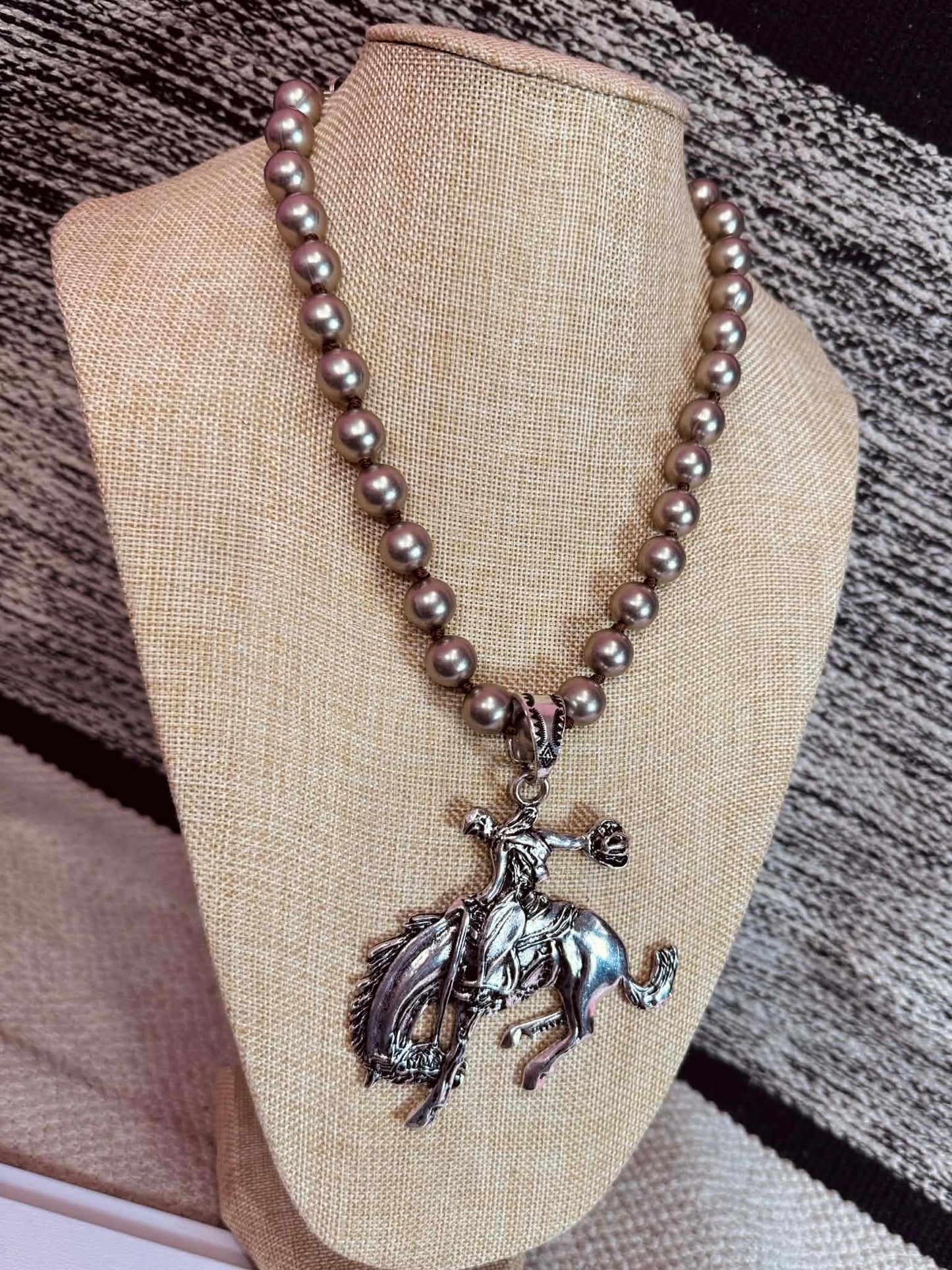 The Rocking Bronco Necklace