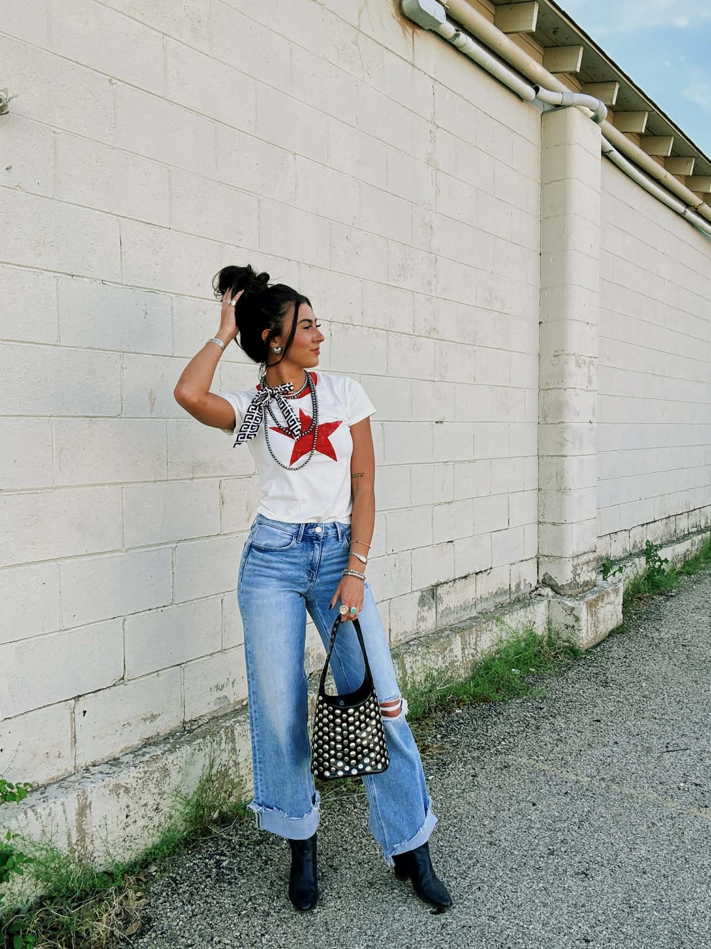 Star On Top Graphic Tee