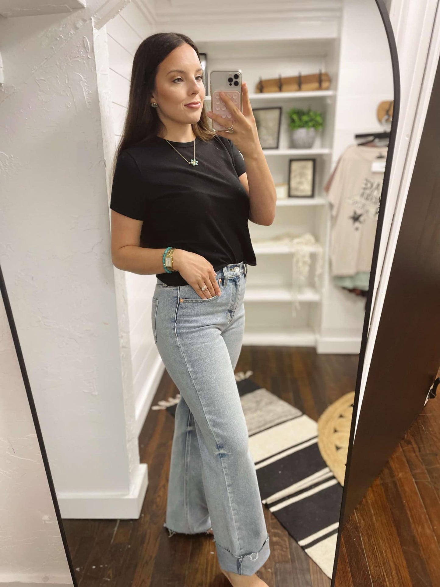 The Adele Raw Cut Jeans