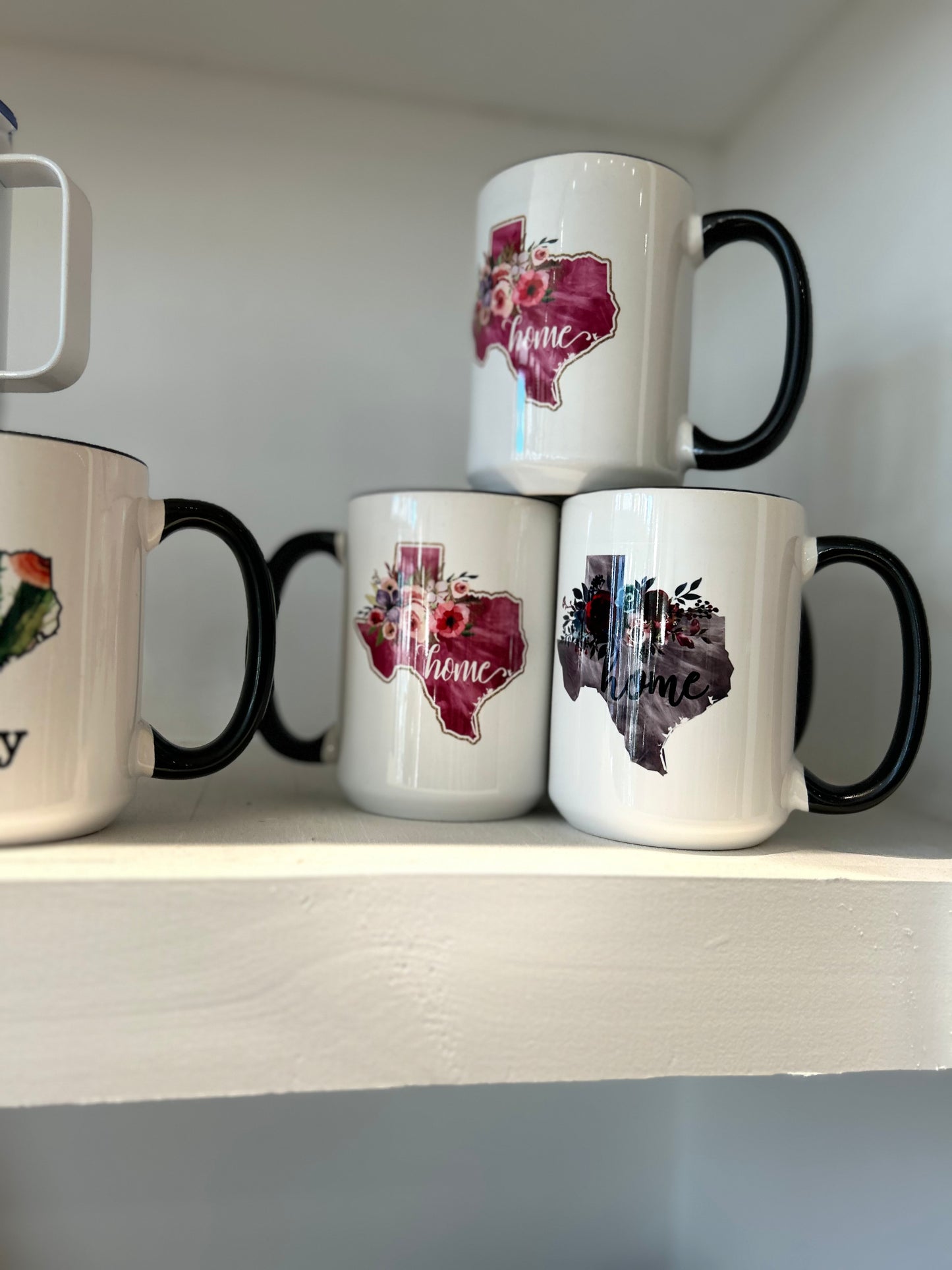 Floral Texas Mug