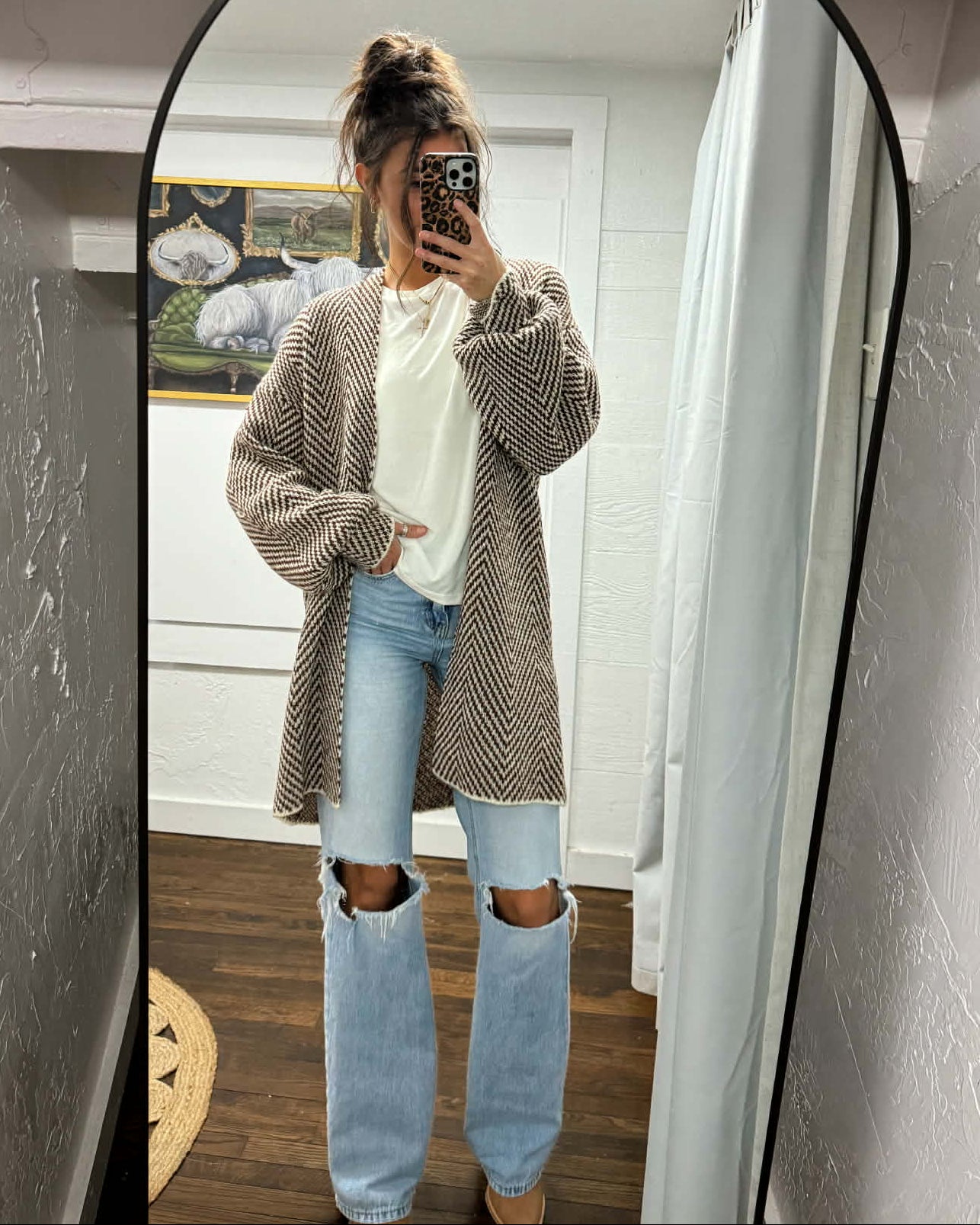 The Mocha Duster Cardigan