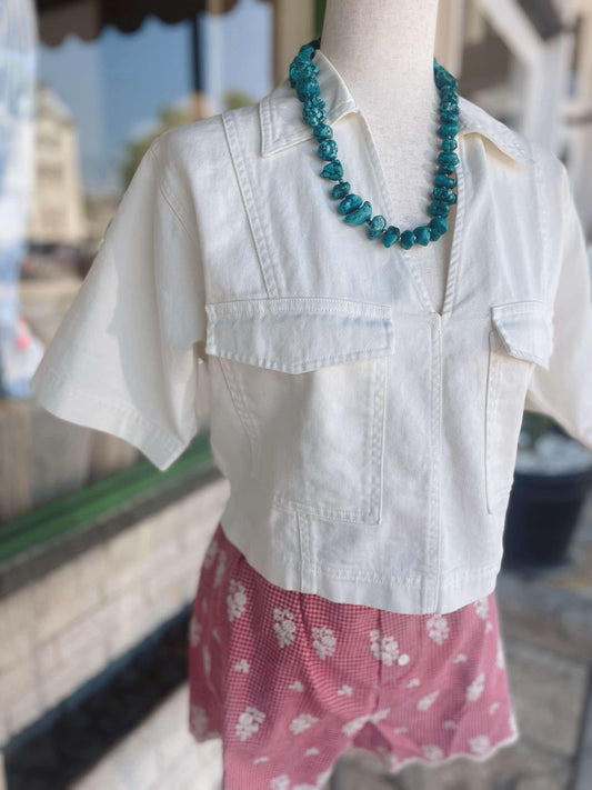 The Eve Denim Top