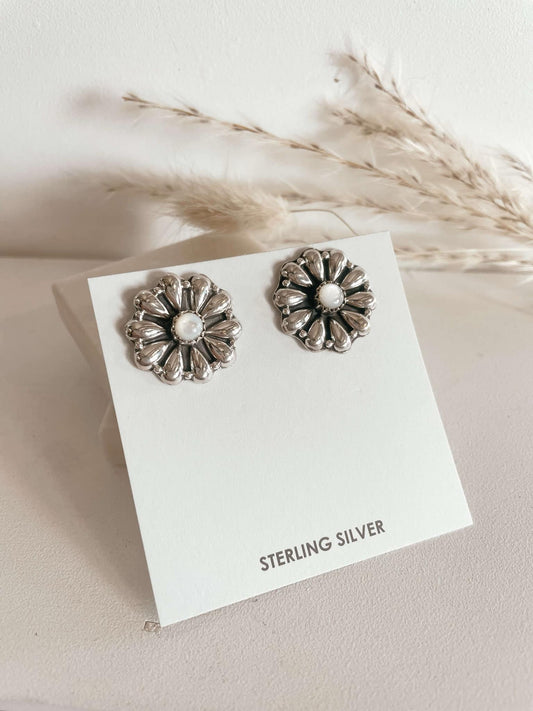 Mother Of Pearl Earrings #101
